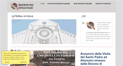 Desktop Screenshot of istitutopastoralepugliese.org